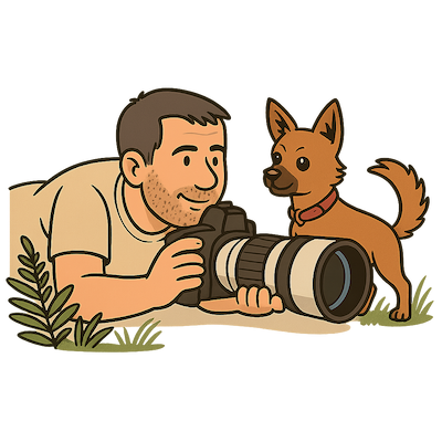 illustration seance photo chien tnphotographie 1